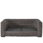 Gazala 60'' Wicker Outdoor Loveseat - Image 2