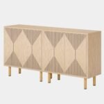 Sideboard Buffet, 58? Modern Storage Cabinet with Doors - Image 10