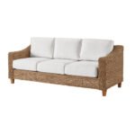 Helsing 85'' Wicker Outdoor Sofa - Image 3