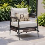 Hope Outdoor Lounge Chair with Cushions - Image 2