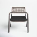 June Rope Outdoor Lounge Chair with Cushions