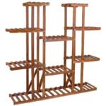 Stand New Wooden Holder for Garden Flowers - Image 5