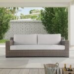 Manhattan 82.68'' Metal Outdoor Sofa - Image 2