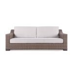 Manhattan 82.68'' Metal Outdoor Sofa