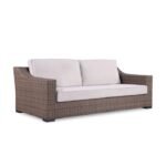 Manhattan 82.68'' Metal Outdoor Sofa - Image 3