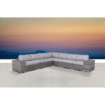 Minnesota Fully Assembled 9 Piece Sectional Seating Group With Cushions - Image 2