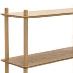 Natural Harper 3 Tier Wooden Bookshelf - Image 5