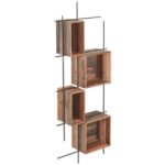 Natural Kleo Reclaimed Wood Wall Box Shelf