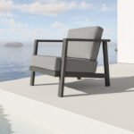 Pindall Patio Chair with Cushions