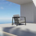 Pindall Patio Chair with Cushions - Image 3