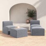 Praia Sunbrella Outdoor Lounge Chairs - Image 2