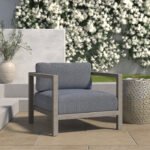Rosita Teak Patio Chair with Cushions - Image 3