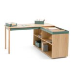 Kristian Nilsen Wide Wooden Home Desk - Image 2