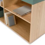 Kristian Nilsen Wide Wooden Home Desk - Image 8