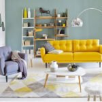 Barbican Fjord midcentury-style Coloured Living Room - Image 6