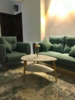 Barbican Fjord midcentury-style Coloured Living Room - Image 4