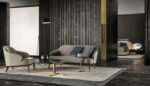 Leslie Smink Stylish Dark Theme Living Room - Image 14