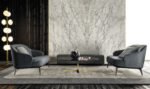 Leslie Smink Stylish Dark Theme Living Room - Image 15