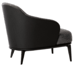 Leslie Smink Stylish Dark Theme Living Room - Image 16