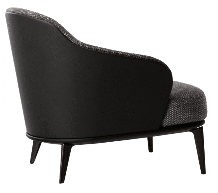 Leslie Smink Stylish Dark Theme Living Room - Image 16