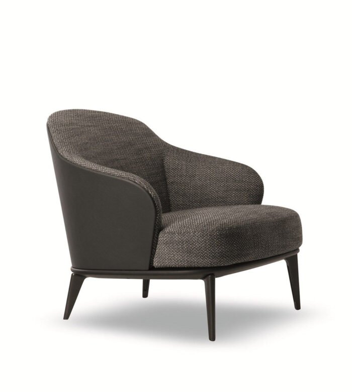 Leslie Smink Stylish Dark Theme Living Room - Image 4