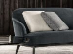 Leslie Smink Stylish Dark Theme Living Room - Image 9