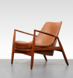 Kofod Larsen Italian Vintage Wood Armchair - Image 8