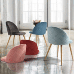 Zomba Velvet Dining Chair - Image 2