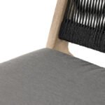 Shea Teak Patio Chair with Cushions - Image 3