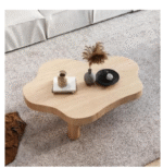 Jedal Nordic Cloud Style Wood Coffee Table - Image 2