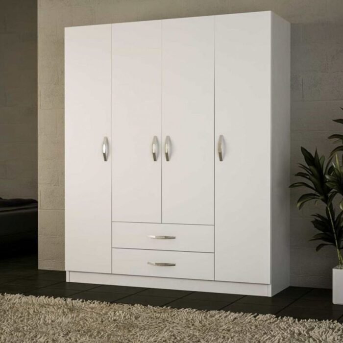 High quality MDF wood wardrobe - OUBE-017 - Image 1