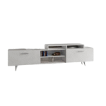 TV table with additional units made of high-quality MDF wood - HFS-124 - Image 5