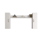 TV table with additional units made of high-quality MDF wood - HFS-008 - Image 5