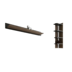 TV table with additional units made of high-quality MDF wood - HFS-002 - Image 5