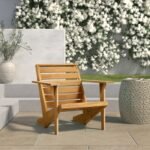 Ursa Acacia Outdoor Adirondack Chair - Image 2