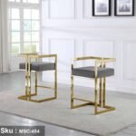 Stainless Steel Bar Chair - MSC-454 - Image 5