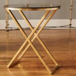Amia side table 50 * 40 marble
