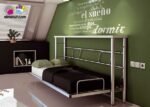 Horizontal folding bed, Futura model, 90 x 190 - Image 3