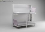 Folding bunk bed 190 x 90 depth 35 cm. - Image 2