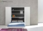 Folding double bed with integrated table - Image 2