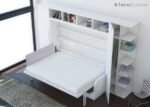 VERSATILE 135 x 190 folding bed with bookcase - Image 2