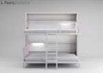 Folding bunk bed depth 45 cm. with light - Image 4