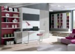 Living room with bookcase with drawer base and doors. (Wall 2) - Image 3